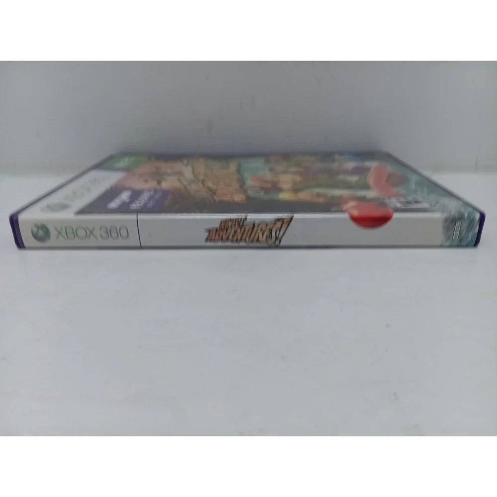 Kinect Adventures Xbox 360 Game Microsoft Kinect Sensor Required CIB Purple Case
